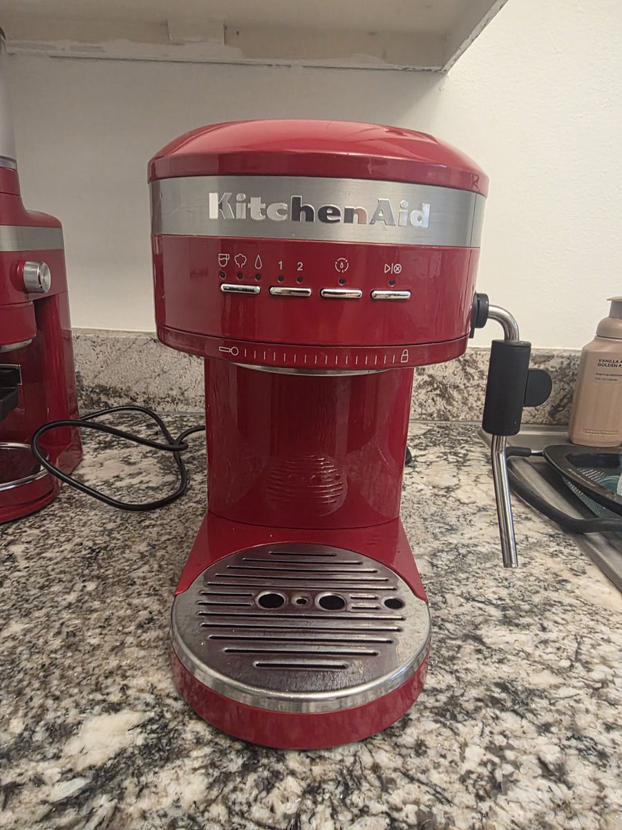 KitchenAid Semi-Automatic Espresso Machine - Red