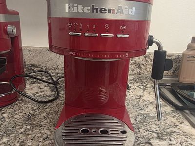 KitchenAid Semi-Automatic Espresso Machine - Red