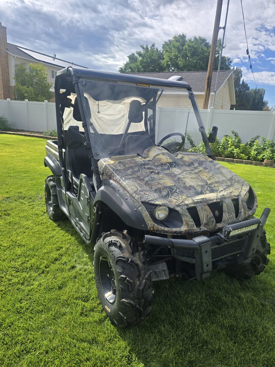 2008 Yamaha Rhino 700 Camo Utility UTV Side-by-Side