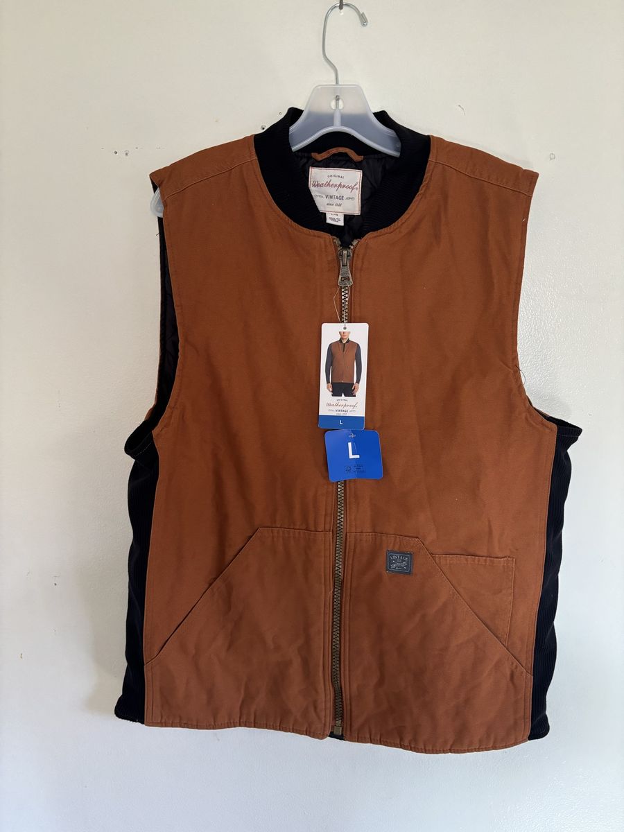 Brand new vest for men size large superb comfortable first 20.00 will take it cash only price is firm.  You can get it today