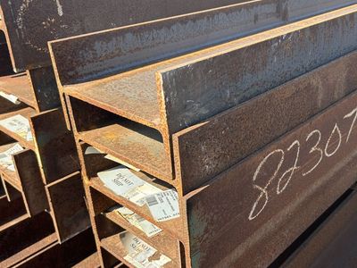 JUST ARRIVED!! Surplus Steel Wide Flange Beam 10" x 22# x 40' lengths - $659.95 each