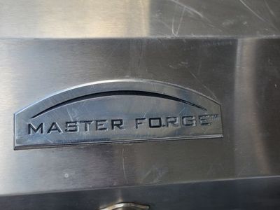 Master Forge Portable Tabletop Stainless Steel Gas Grill