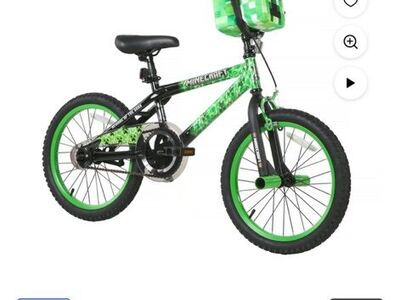 Like New Minecraft Bicycle, For 6 To 9-Year-Olds