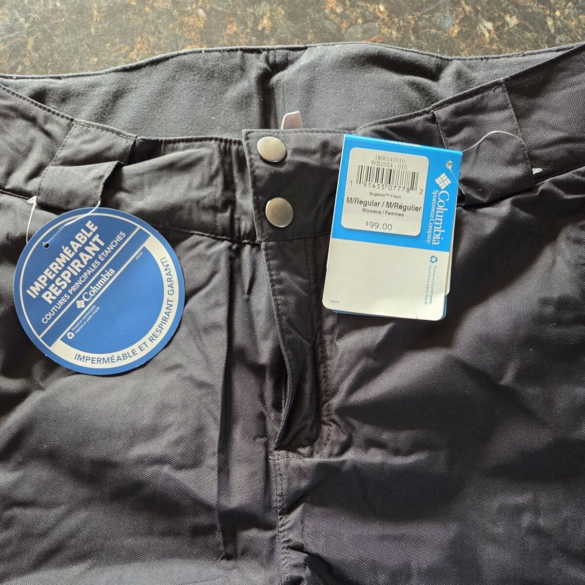 NEW! Columbia Sportswear Bugaboo Snow Pant: W-Med.