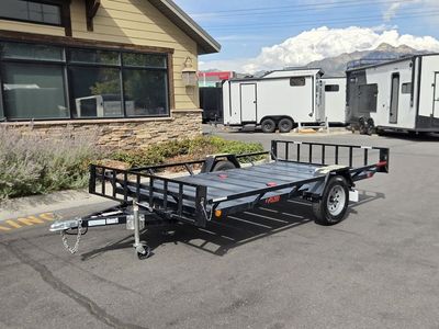 2021 Echo 7x14 Echo Utility/ATV/UTV Open Deck Angled Sides Trailer Used