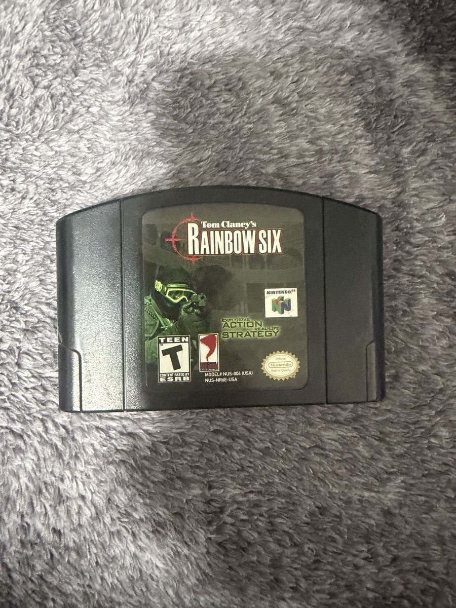 Tom Clancy's Rainbow Six Nintendo 64 Game Cartridge N64