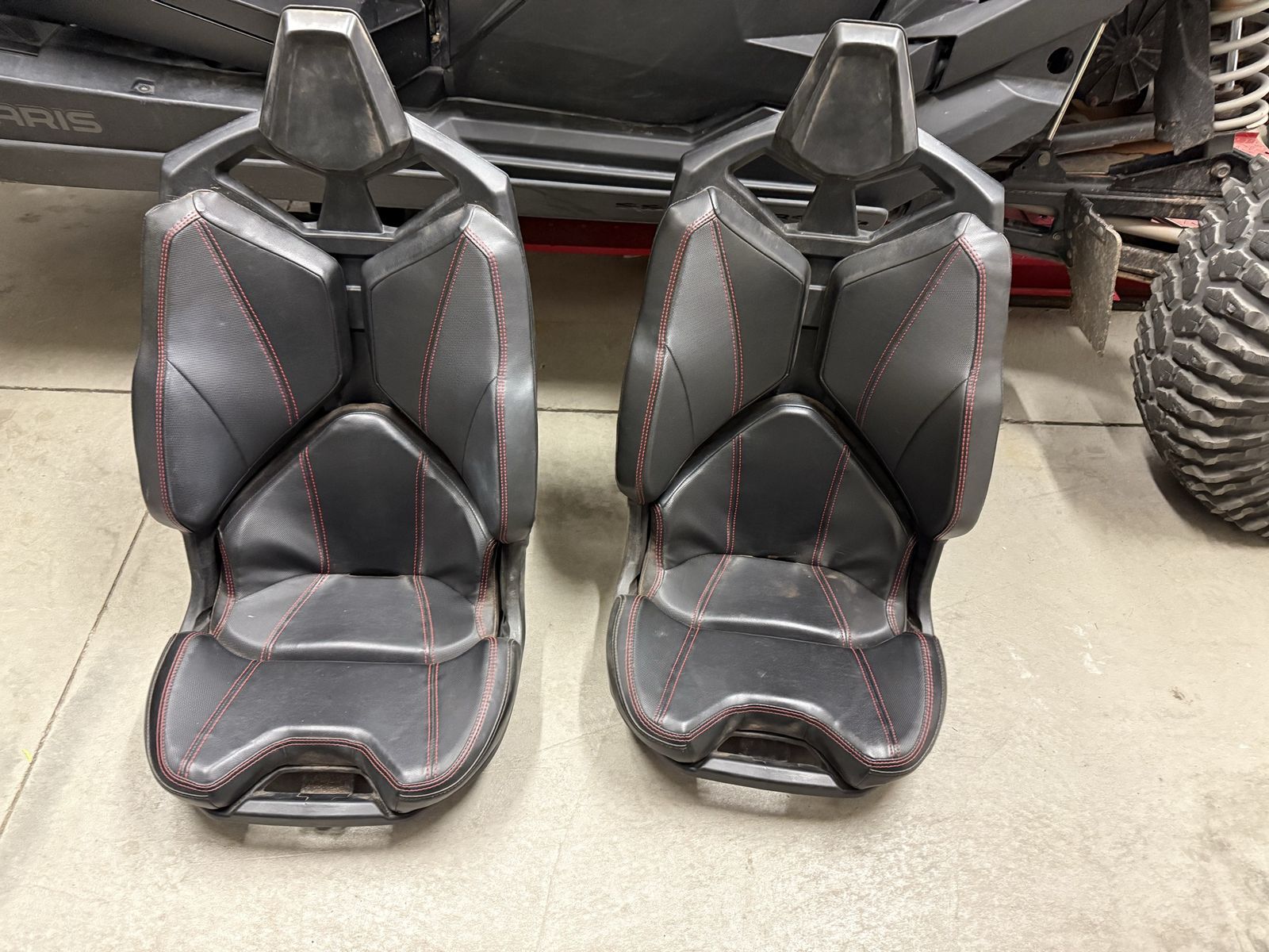 Pair of Polaris RZR Factory Bucket Seats