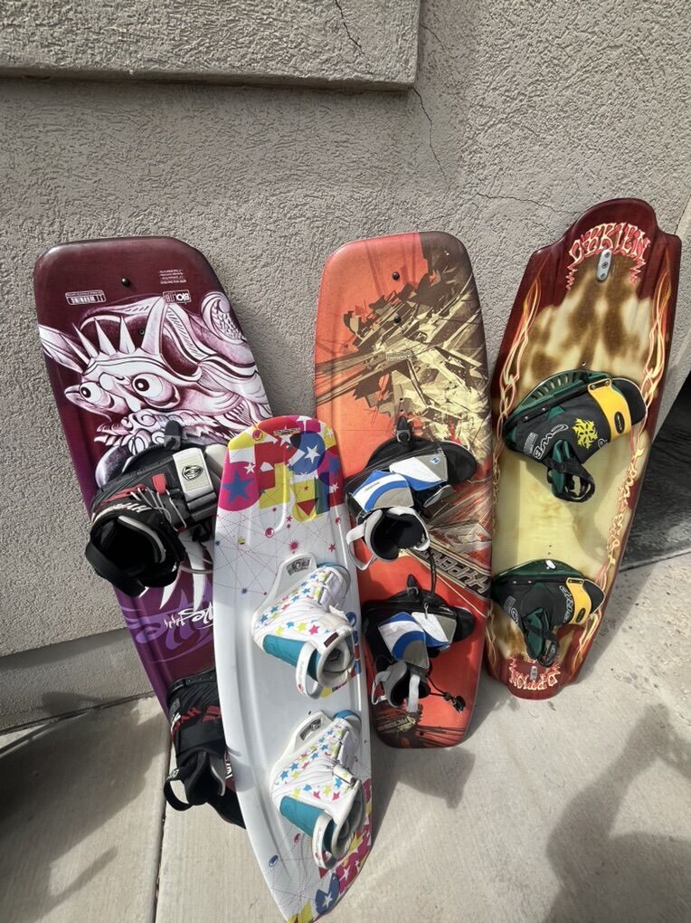 wakeboards 140, 143, 144  Good  Shape