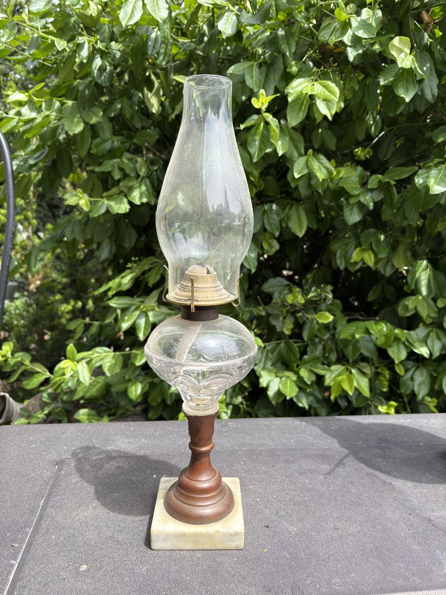 Antique Oil Lamp