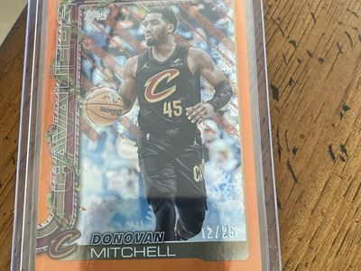 Donovan Mitchell Topps card