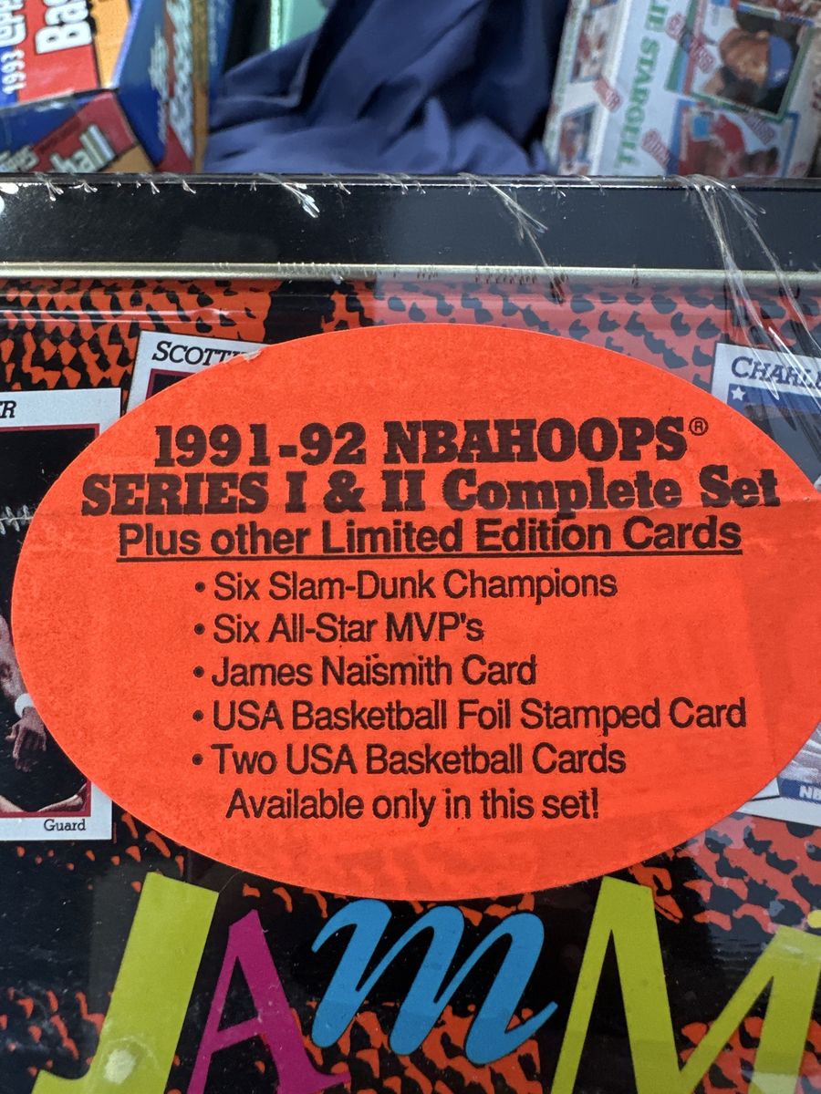 Nba Hoops 1991-1992 Series 1 &2 Complete Set