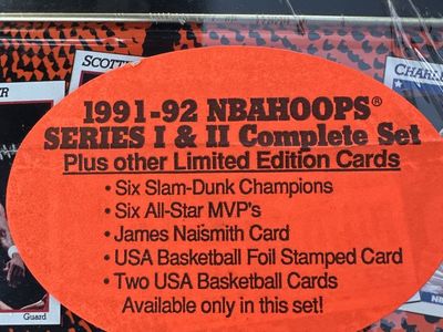 Nba Hoops 1991-1992 Series 1 &2 Complete Set