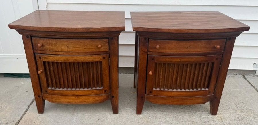 Matching nightstands
