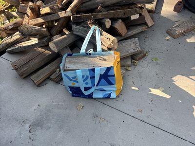 Fire wood cedar and juniper