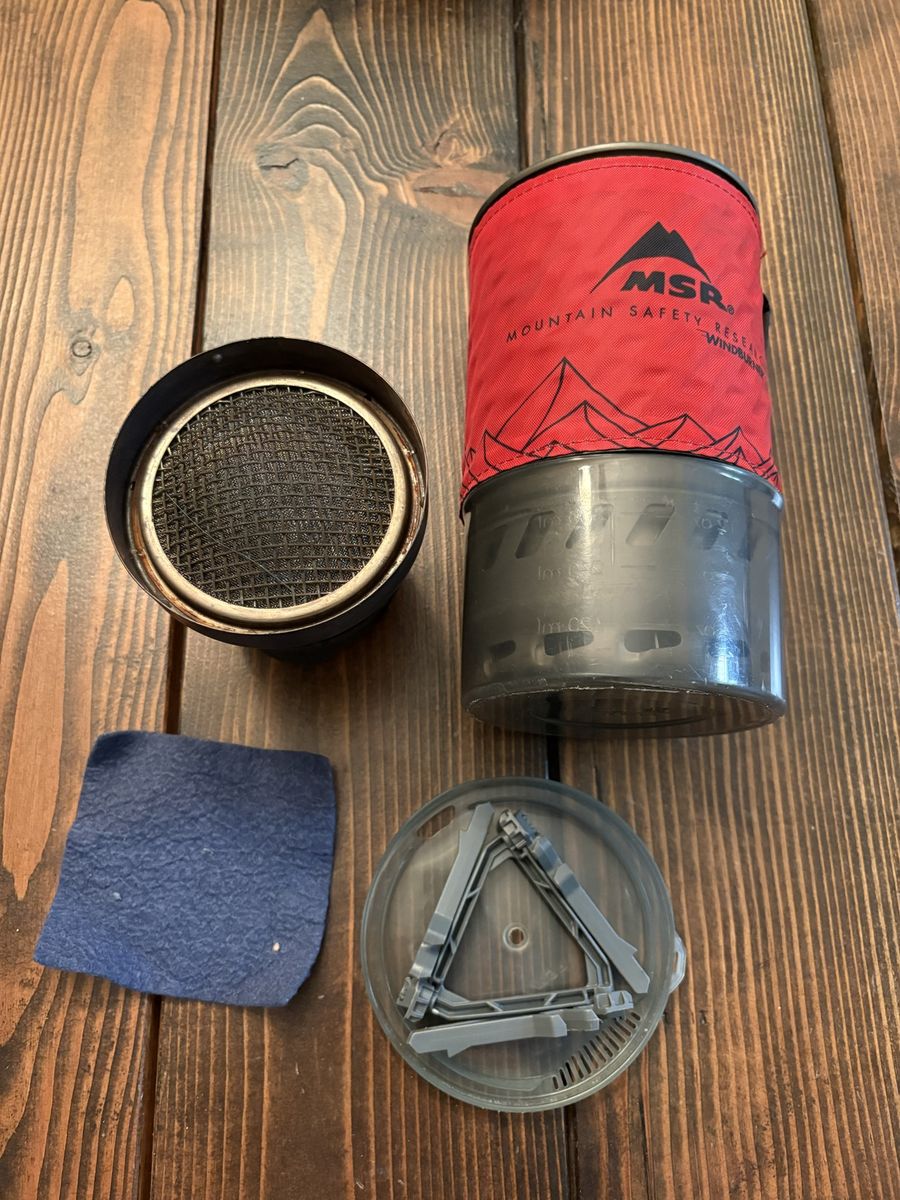 MSR Windburner camp stove