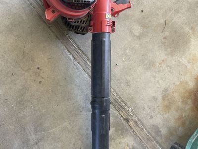 Leaf blower gas