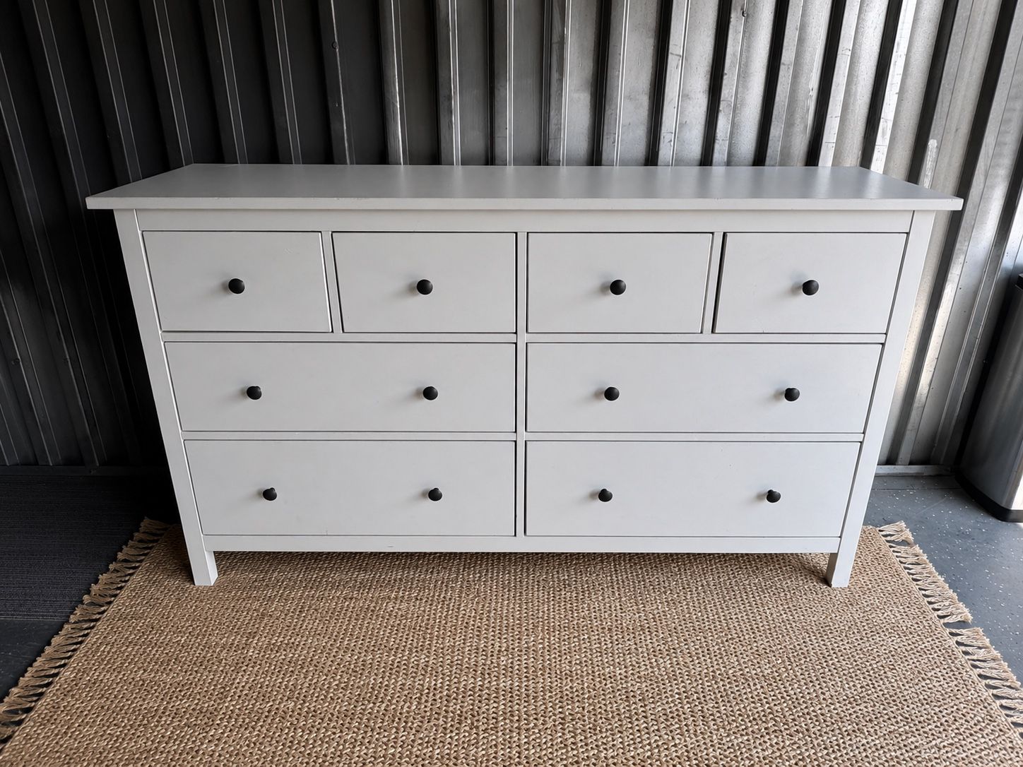IKEA Hemnes 8-Drawer White Dresser