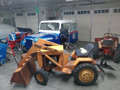 Case 646 Compact Commercial loader garden Tractor