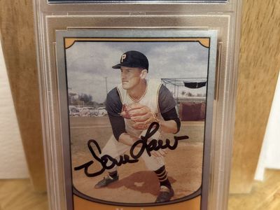 Vern Law 1990 Pacific Legends PSA/DNA Autograph Hand Signed Authentic Auto Pittsburgh Pirates
