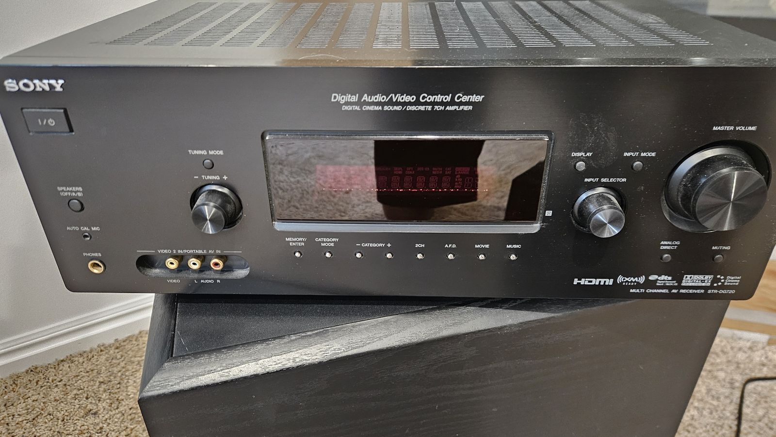 Sony STR-DG720 | 7.1-channel audio/video home theater receiver