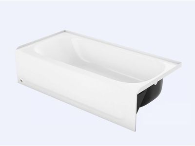 Bootz 14.25 in. H x 30 in. W x 60 in. L Bathtub