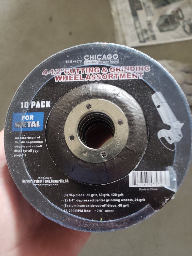 4-1/2" Cutting and Grinding Wheel Assortment for Metal