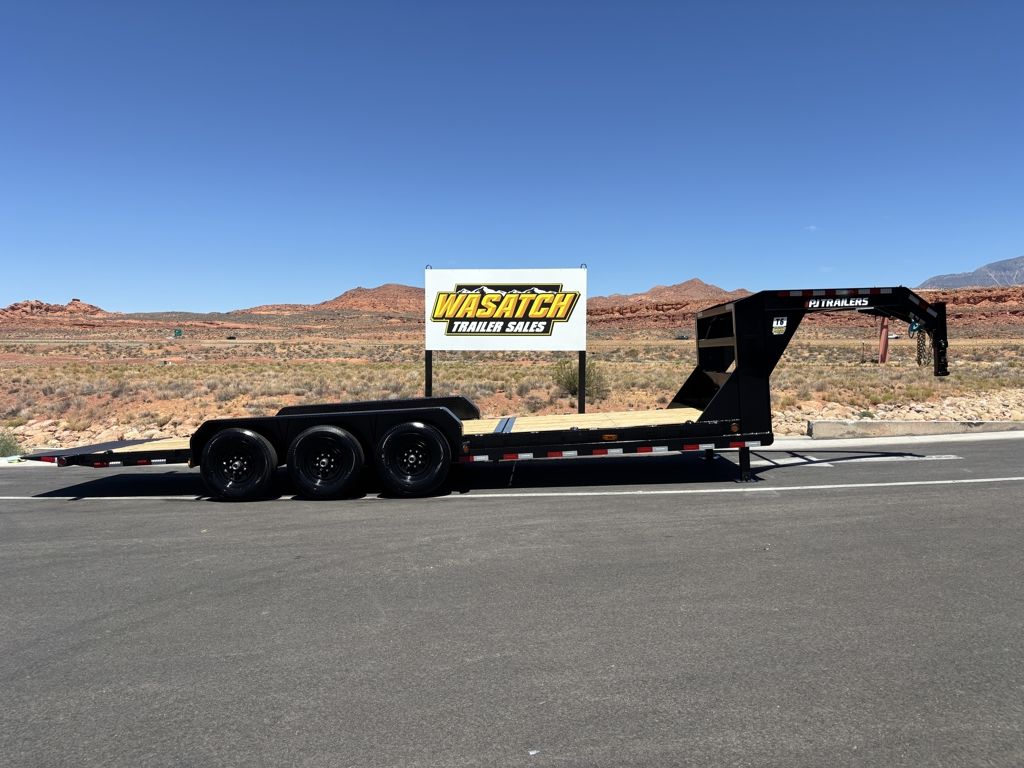 2027 PJ Trailers 7 X 24 Gooseneck T6 Tilt Deck Equ