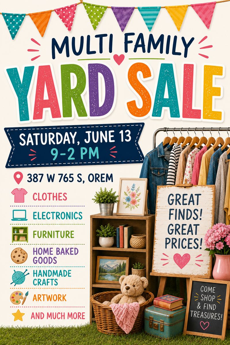 Multi Family Yard Sale