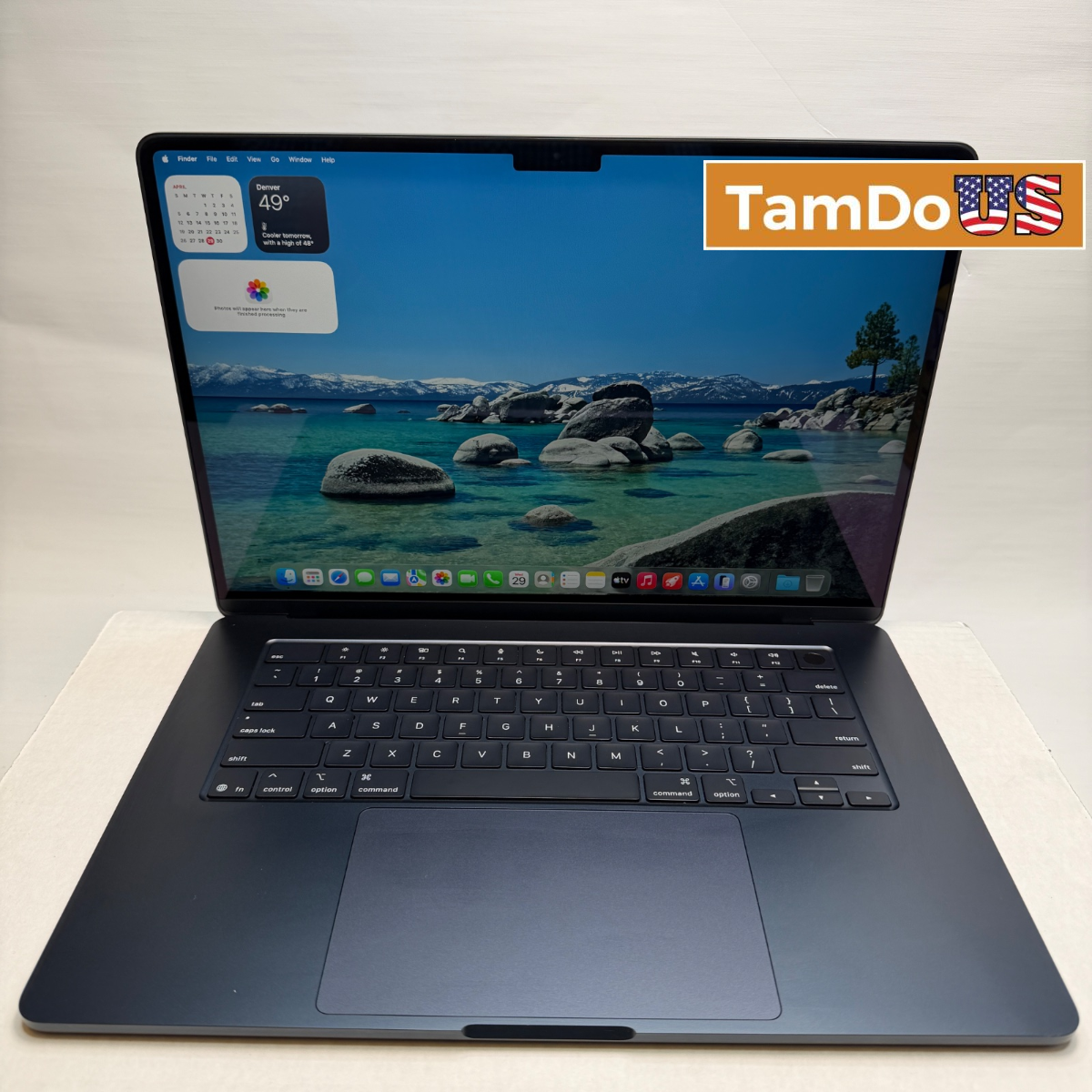 MacBook Air (15-inch, Apple M4, 2025) 10-C GPU, 16GB, 256GB SSD, Midnight