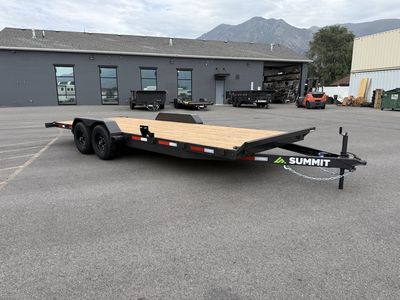 2027 Summit Summit Cascade 7x20 Flatbed 10K w/ LIFETIME WARRANTY