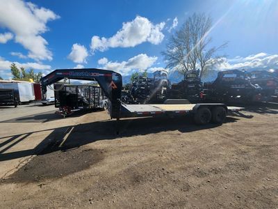 2026 RawMaxx 22' Gooseneck G7X Tilt 16K Equipment