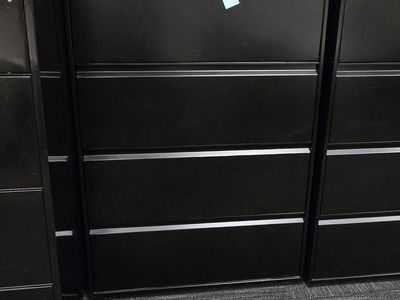 Commercial Alera 4-Drawer Lateral File Cabinet - 36" Black