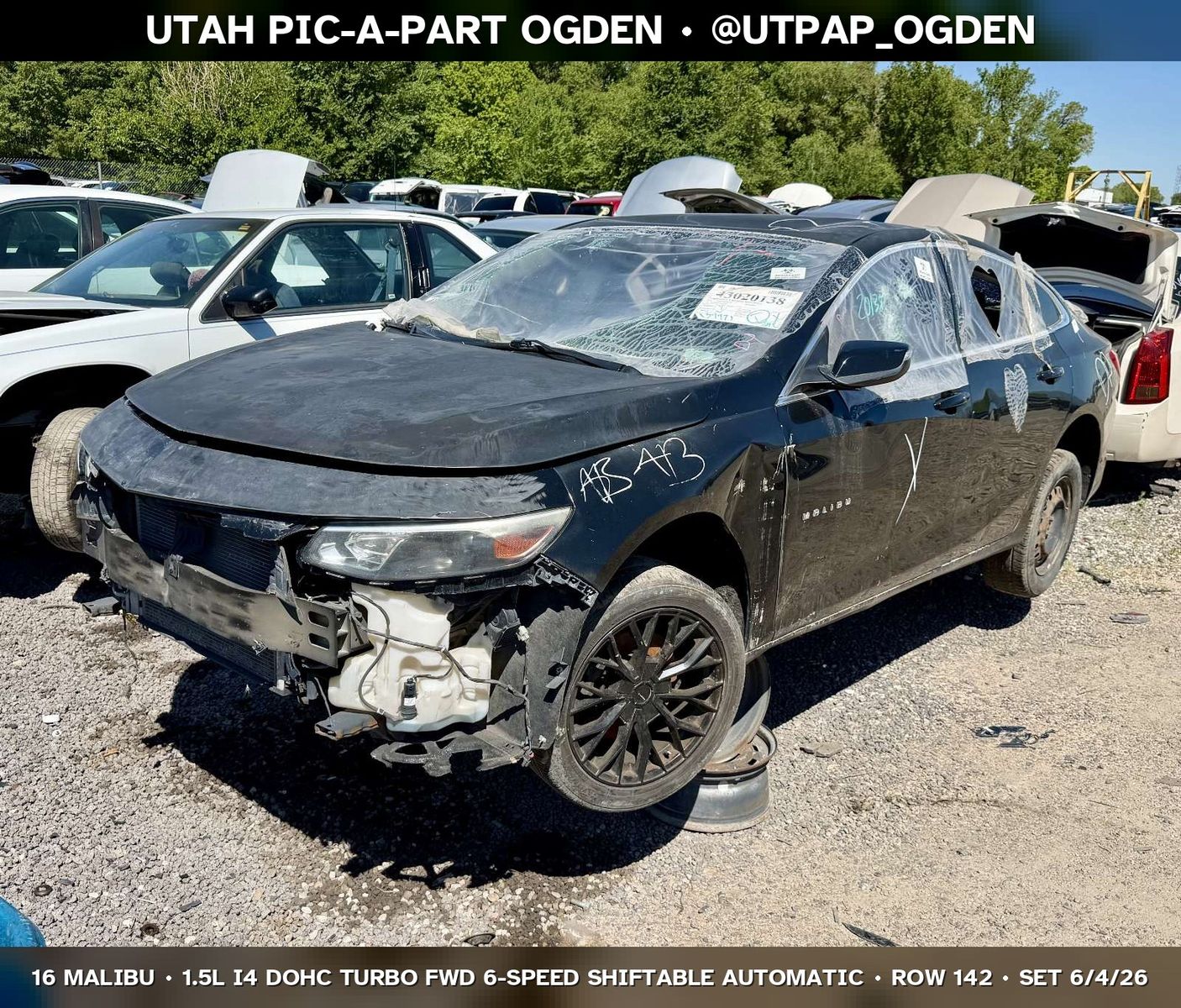 2016 Chevrolet Malibu Parts - UTPAP Ogden