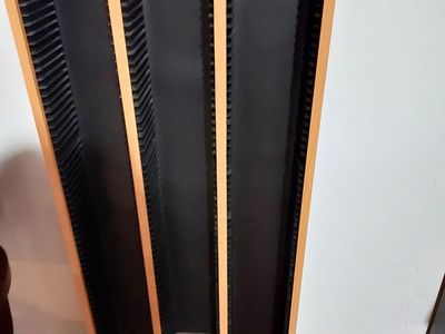 Used CD/DVD Storage Rack - Light Wood & Black Finish, Slim Designcd storage