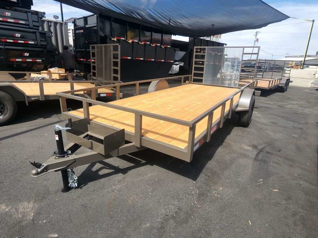 2027 Trueline 7X16 5.2K Single Axle Utility Trailer