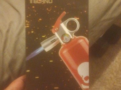 Techno Torch Extinguisher Lighter - Novelty Fire Extinguisher Shaped Butane Torch