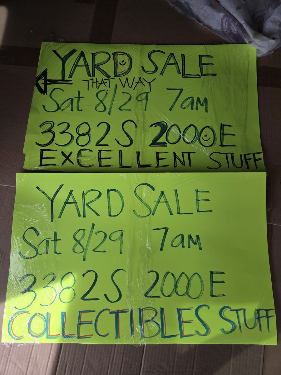 Yard Sale  