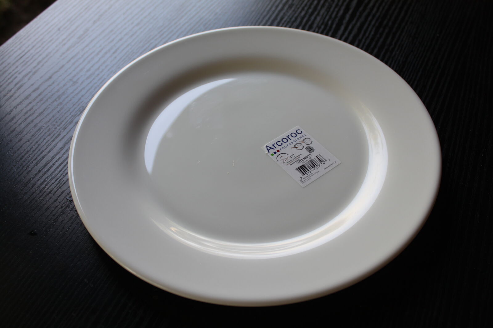 Arcoroc P3962 Zenix Intensity Dinner Plate 10 3/4" by Arc Cardinal