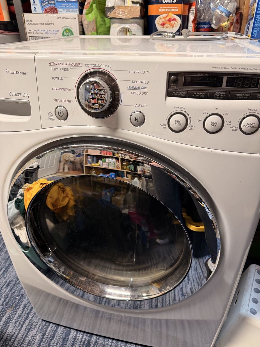 LG gas dryer