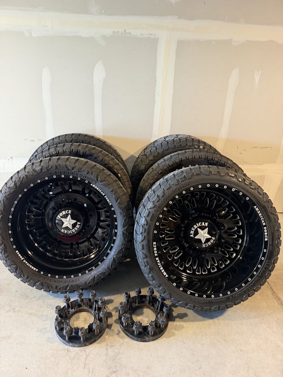 26” American Force Dually Wheels/ tires