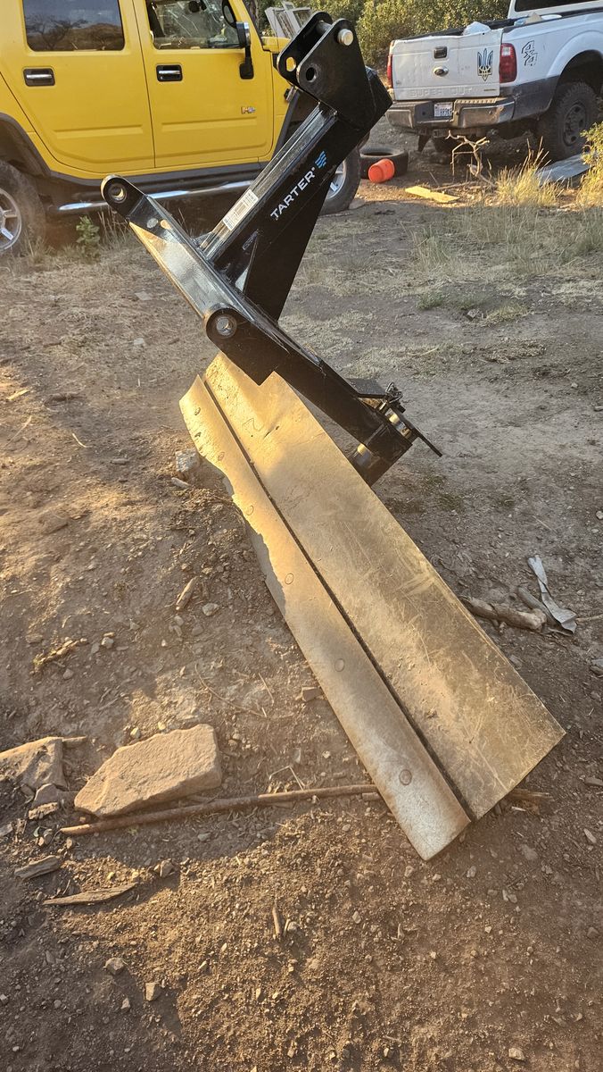 Tarter 3-Point Tractor Rear Scraper Blade Attachment