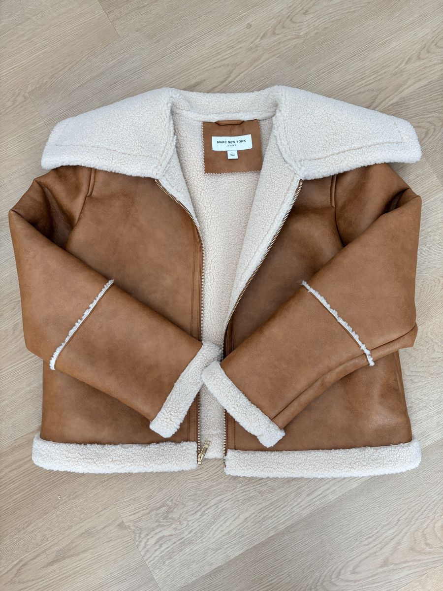Marc New York Faux Shearling Lined Jacket