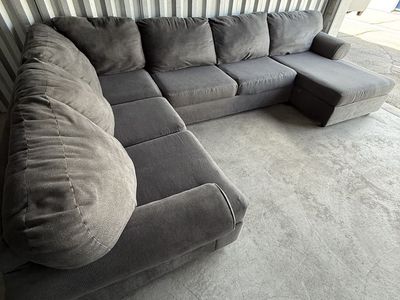 Gray sectional couch - Free delivery!