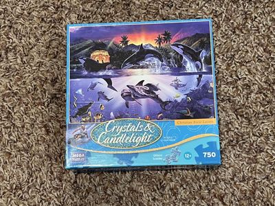 Mega Puzzles Whales/Dolphins 750 Piece Puzzle