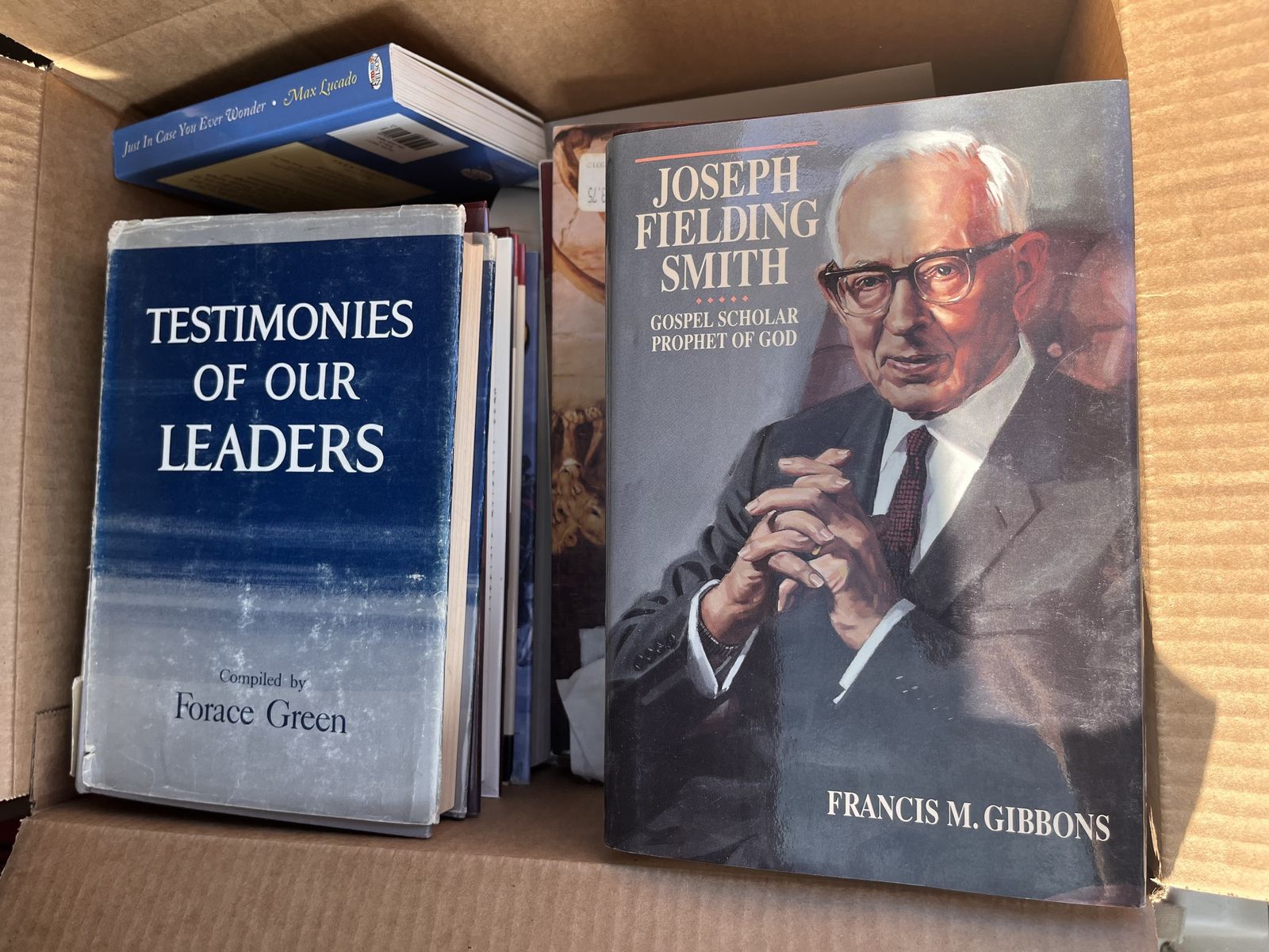 Lot of 250 LDS Books