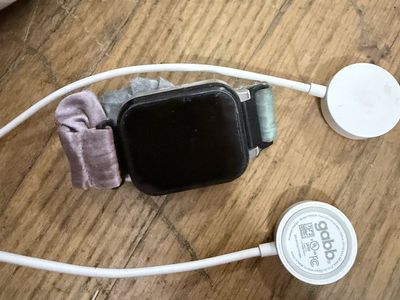 Gabb Watch 3 Smartwatch with Charger - Black Case, Teal & Lilac Bands - Kids GPS Tracker