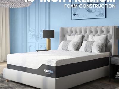 Cool Gel Ultimate 14-Inch Mattress - King NEW