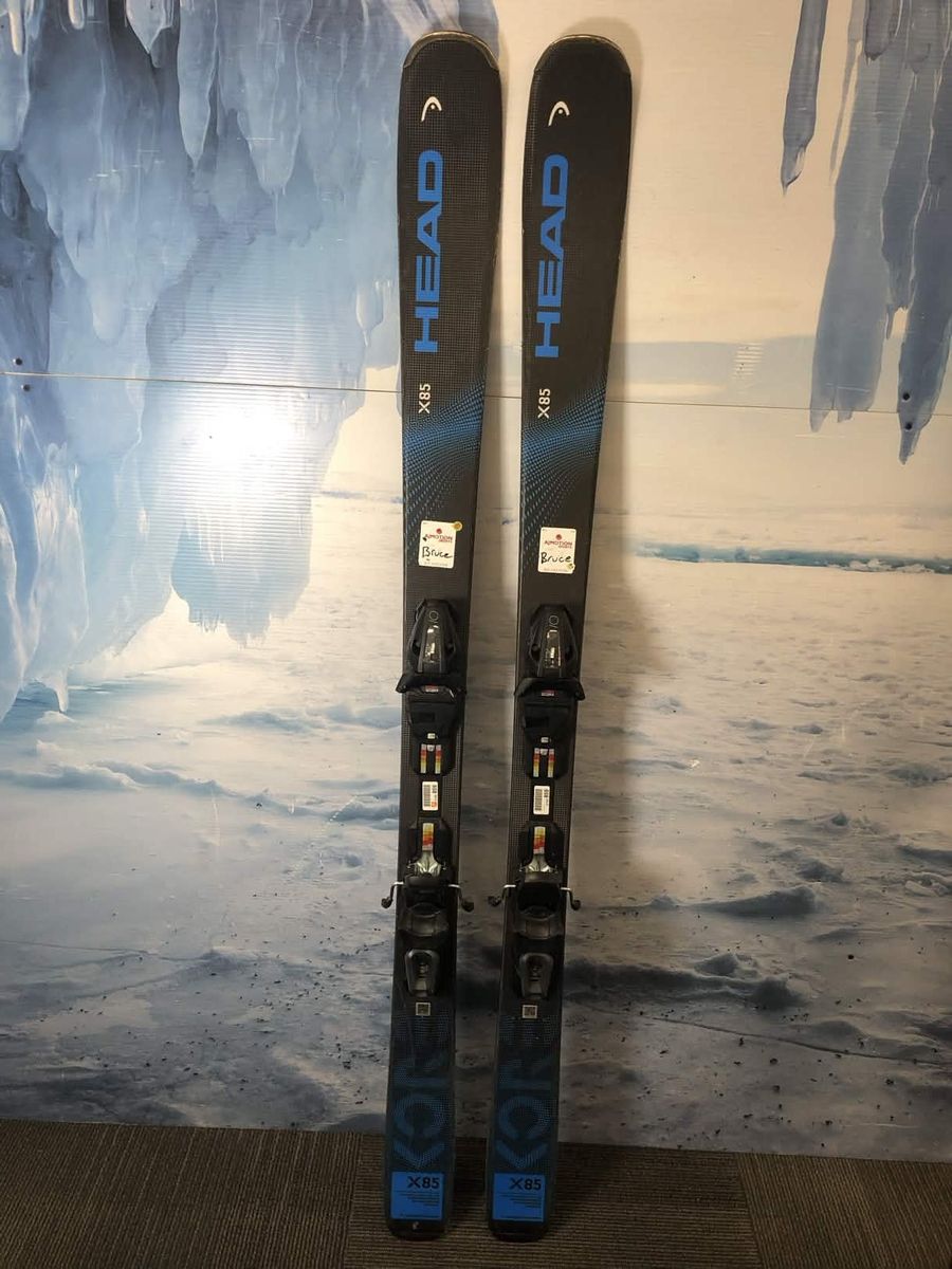 Used 2023 Head Kore X-85 R LYT 163cm Skis w/ Tyrolia PR10 Bindings
