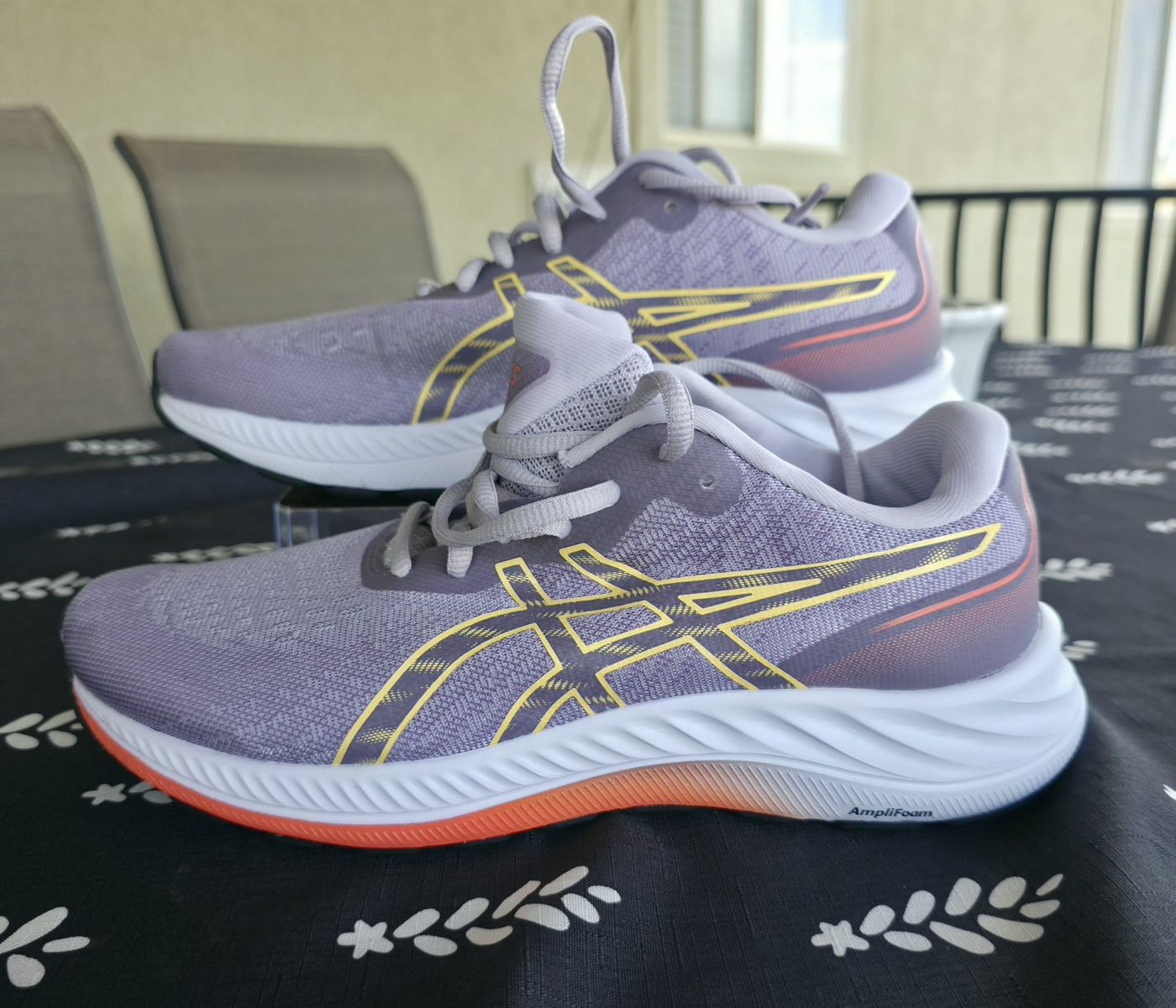 ASICS GEL-EXCITE 9 Women's Running Shoes - Size 9.5 - Purple Knit Upper