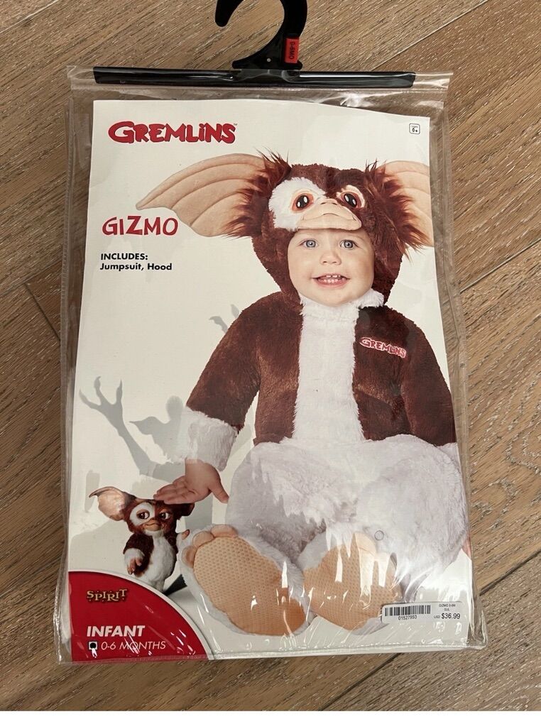 Gremlins Gizmo Infant 0-6 Months Halloween Costume